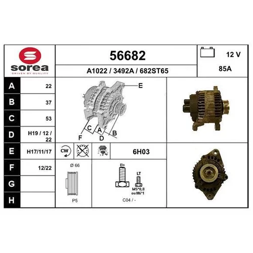 Alternátor EAI 56682