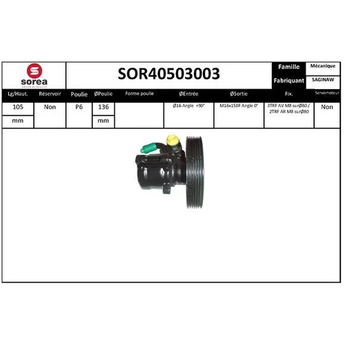 Hydraulické čerpadlo pre riadenie SOR40503003 /EAI/