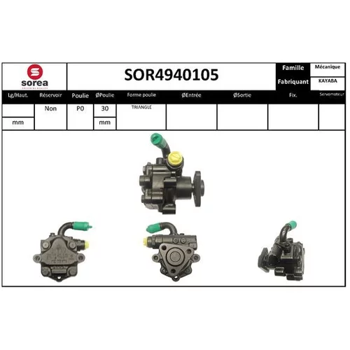 Hydraulické čerpadlo pre riadenie EAI SOR4940105