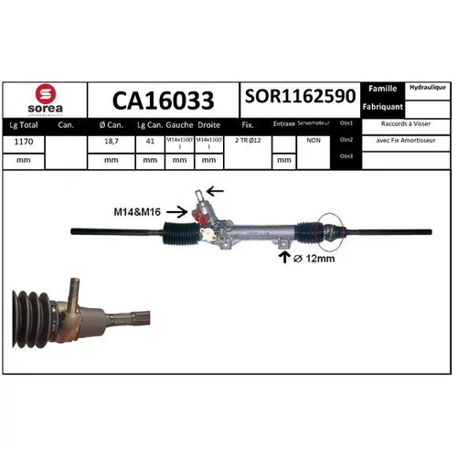Prevodka riadenia EAI CA16033