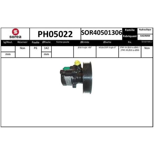 Hydraulické čerpadlo pre riadenie EAI PH05022