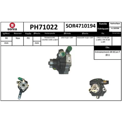 Hydraulické čerpadlo pre riadenie EAI PH71022