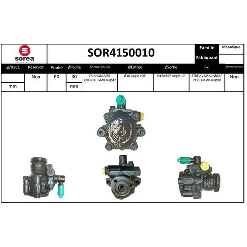 Hydraulické čerpadlo pre riadenie EAI SOR4150010
