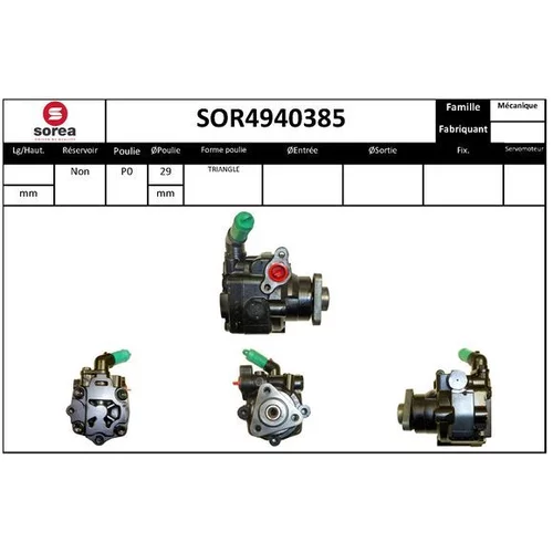 Hydraulické čerpadlo pre riadenie SOR4940385 /EAI/