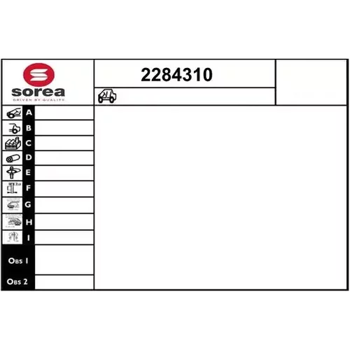 Brzdový strmeň EAI 2284310