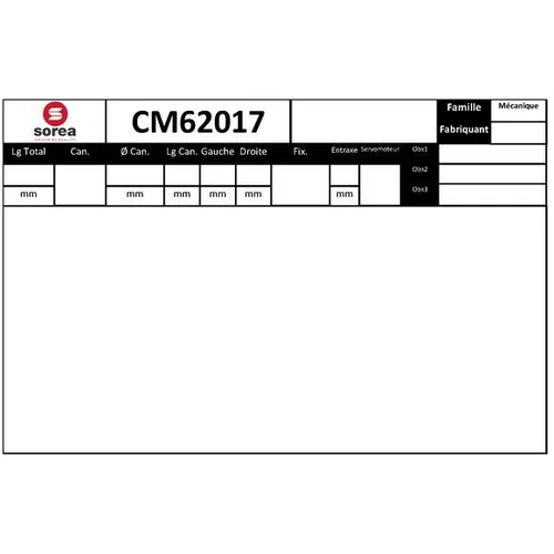 Prevodka riadenia EAI CM62017
