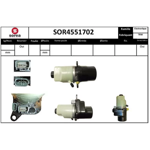 Hydraulické čerpadlo pre riadenie EAI SOR4551702