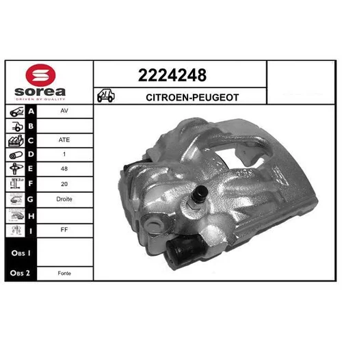 Brzdový strmeň 2224248 /EAI/