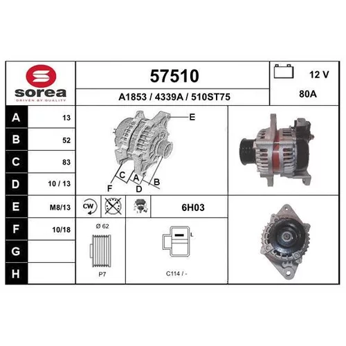 Alternátor EAI 57510