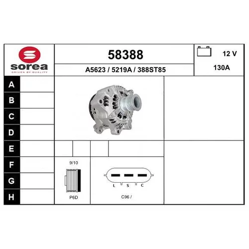 Alternátor EAI 58388