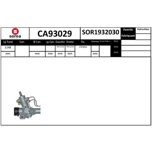 Prevodka riadenia EAI CA93029
