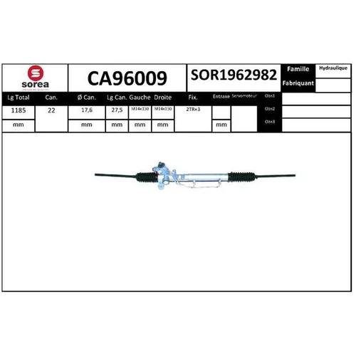Prevodka riadenia EAI CA96009