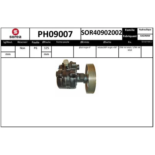 Hydraulické čerpadlo pre riadenie EAI PH09007