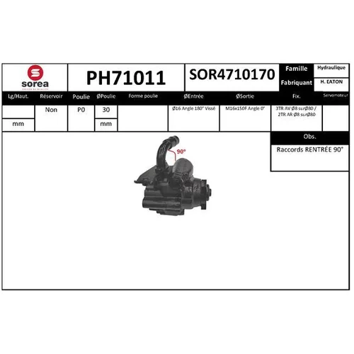 Hydraulické čerpadlo pre riadenie EAI PH71011