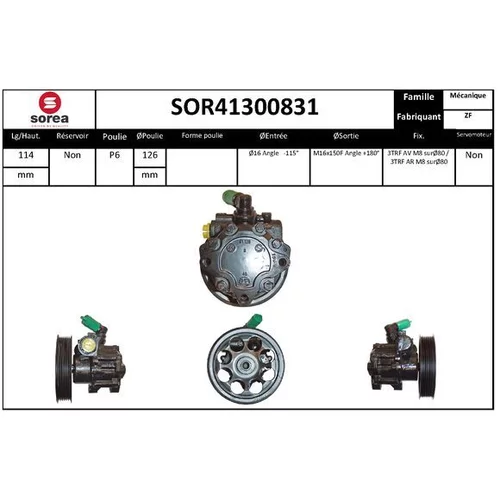 Hydraulické čerpadlo pre riadenie EAI SOR41300831