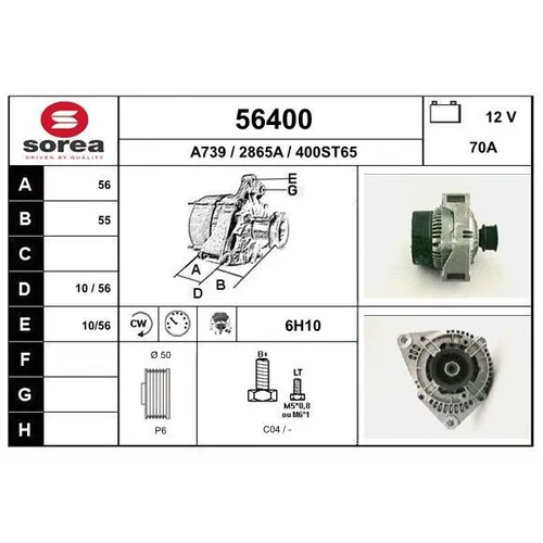 Alternátor EAI 56400