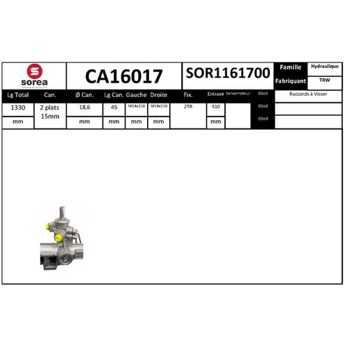 Prevodka riadenia EAI CA16017