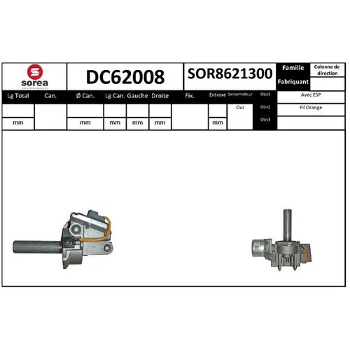 Stĺpik riadenia EAI DC62008
