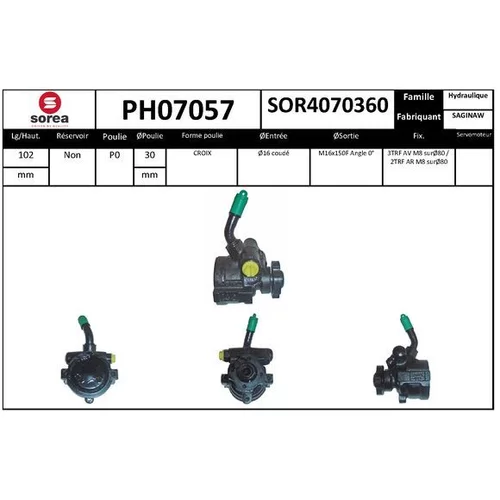 Hydraulické čerpadlo pre riadenie EAI PH07057