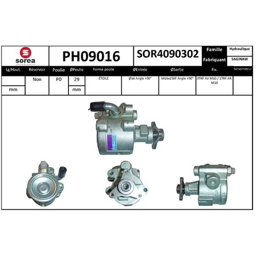 Hydraulické čerpadlo pre riadenie EAI PH09016