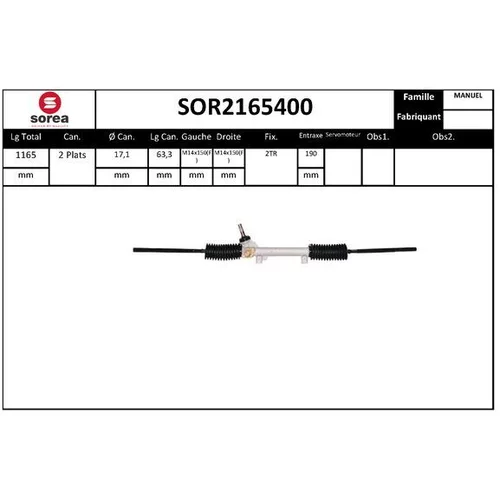 Prevodka riadenia EAI SOR2165400