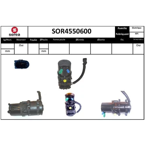 Hydraulické čerpadlo pre riadenie EAI SOR4550600
