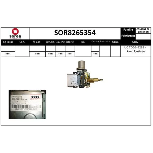 Stĺpik riadenia EAI SOR8265354