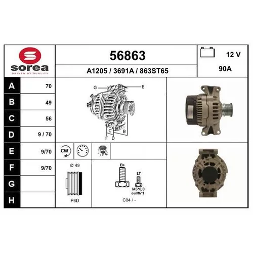 Alternátor EAI 56863