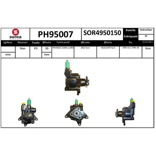 Hydraulické čerpadlo pre riadenie EAI PH95007