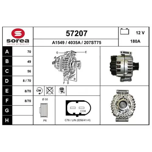 Alternátor EAI 57207