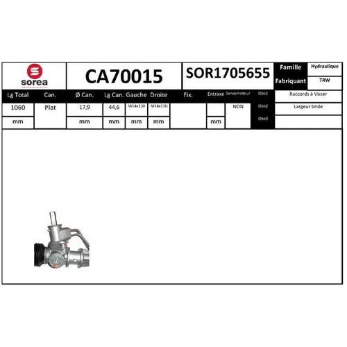 Prevodka riadenia EAI CA70015