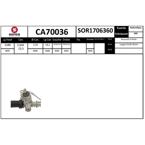 Prevodka riadenia EAI CA70036
