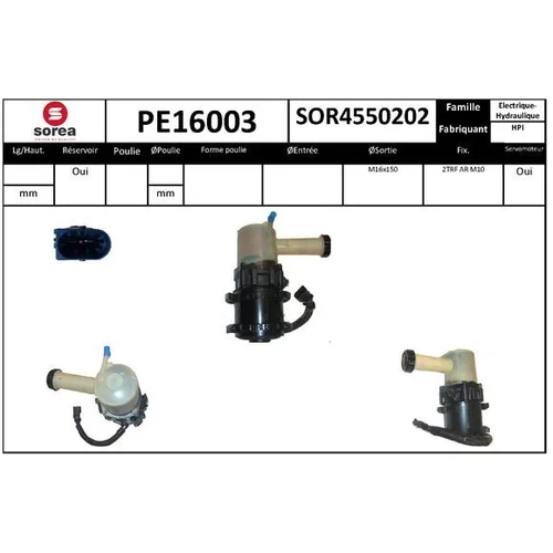 Hydraulické čerpadlo pre riadenie EAI PE16003
