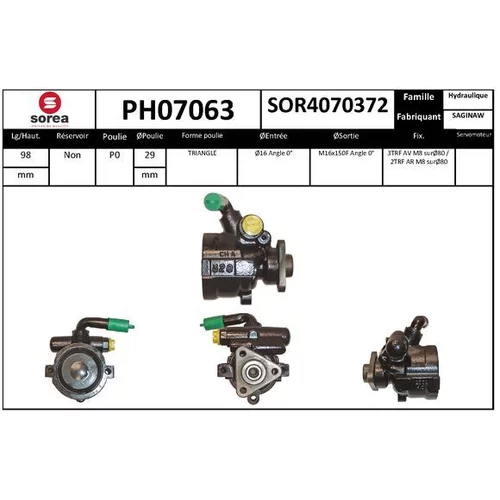 Hydraulické čerpadlo pre riadenie EAI PH07063