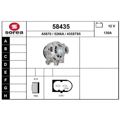 Alternátor EAI 58435
