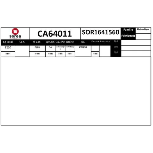 Prevodka riadenia EAI CA64011