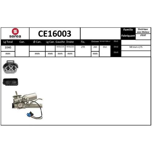 Prevodka riadenia CE16003 /EAI/