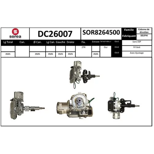 Stĺpik riadenia EAI DC26007