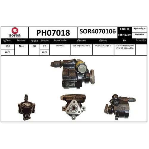 Hydraulické čerpadlo pre riadenie EAI PH07018