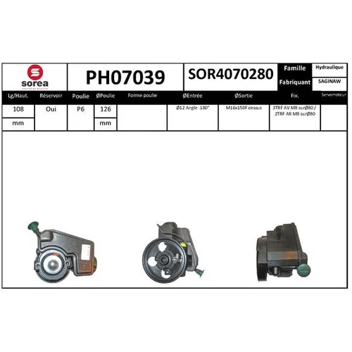 Hydraulické čerpadlo pre riadenie EAI PH07039