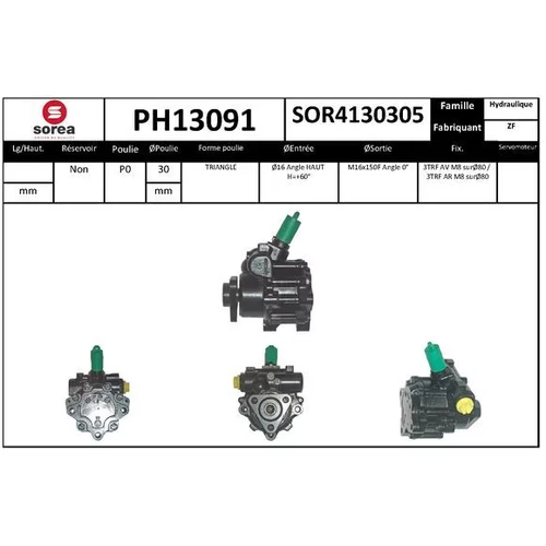 Hydraulické čerpadlo pre riadenie EAI PH13091