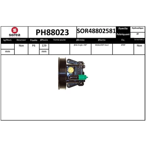 Hydraulické čerpadlo pre riadenie EAI PH88023