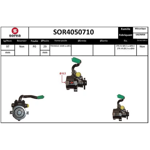 Hydraulické čerpadlo pre riadenie EAI SOR4050710