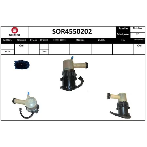 Hydraulické čerpadlo pre riadenie EAI SOR4550202