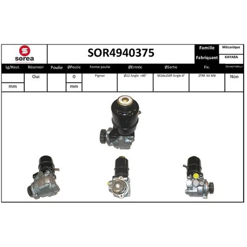 Hydraulické čerpadlo pre riadenie EAI SOR4940375