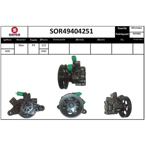 Hydraulické čerpadlo pre riadenie SOR49404251 /EAI/