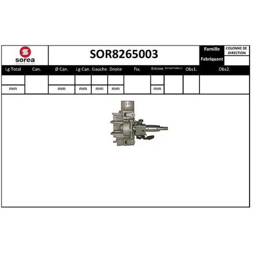Stĺpik riadenia EAI SOR8265003
