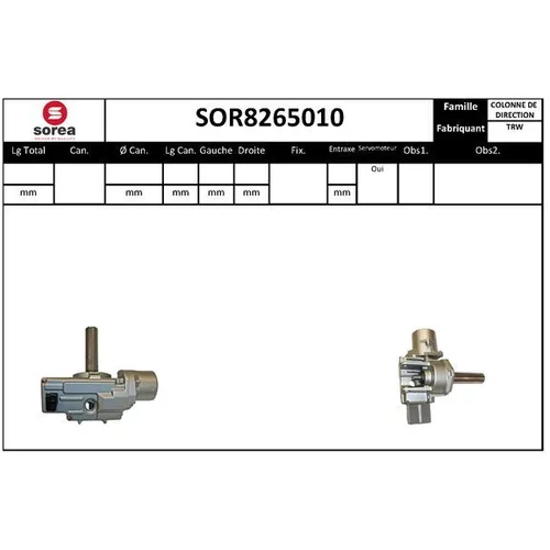 Stĺpik riadenia EAI SOR8265010