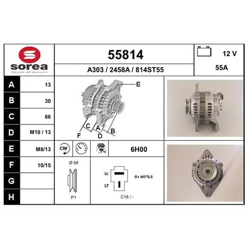 Alternátor EAI 55814