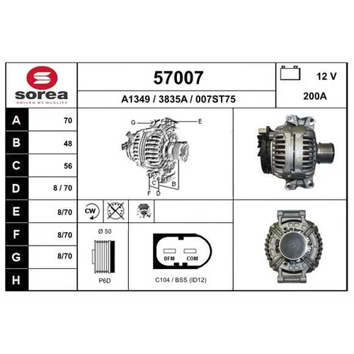 Alternátor EAI 57007